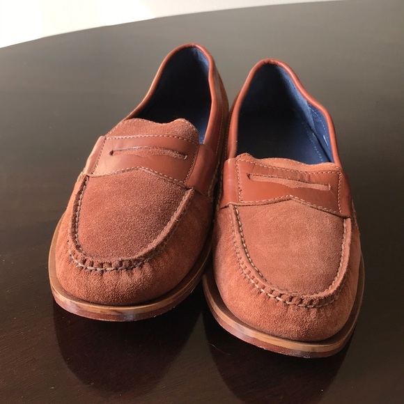 Cole haan Brown brush leather 9D Penny Loafers main image 5